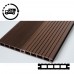 Composite Decking Board - Ash Grey Lined / Wood Grain Effect 3m - Plastic Decking PVC Decking WPC Decking Hollow Garden Exterior Decking Boards 